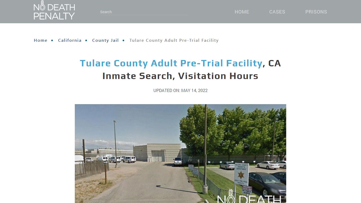 Tulare County Adult Pre-Trial Facility, CA Inmate Search ...